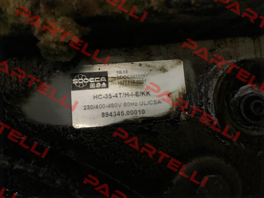 HC-35-4T/H-I-E/KK oem Sodeca