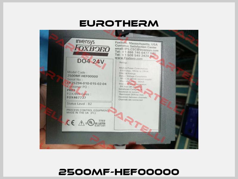 2500MF-HEF00000 Eurotherm