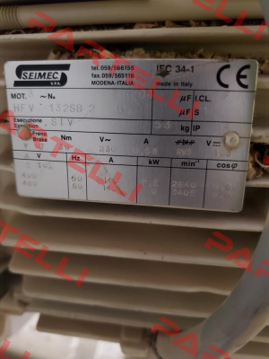 HF V 132SB 2 BS Seimec (Rossi)