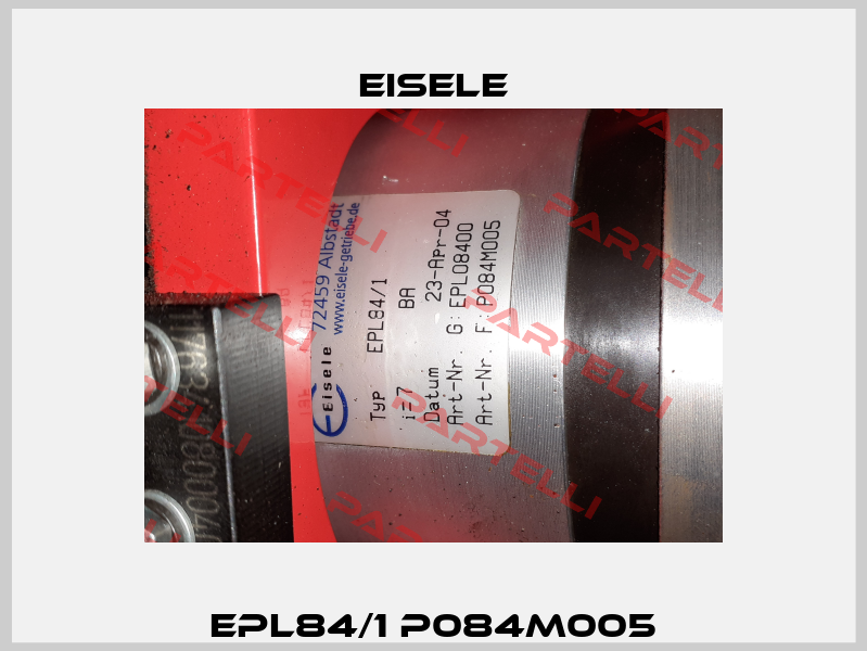 EPL84/1 P084M005 Eisele