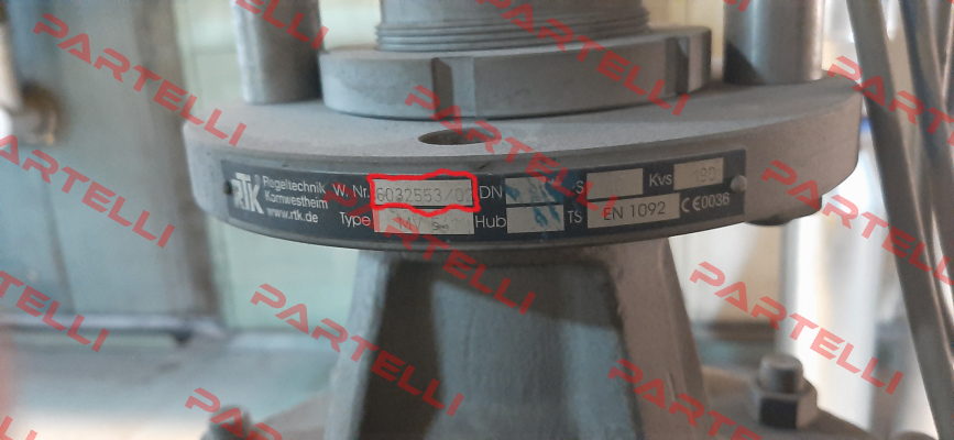 Type:MV 5411 (6032553/02) RTK Regeltechnik