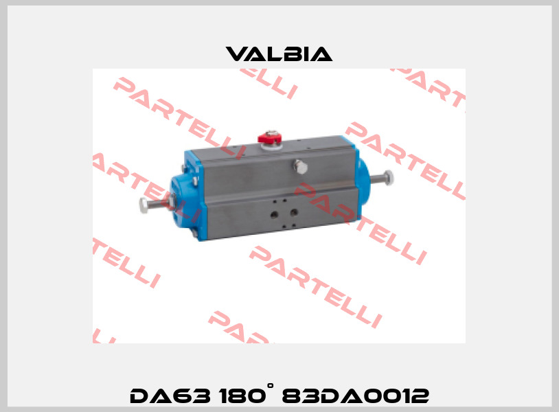 DA63 180˚ 83DA0012 Valbia