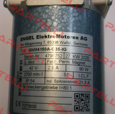 GNM 4150A Engel Motor