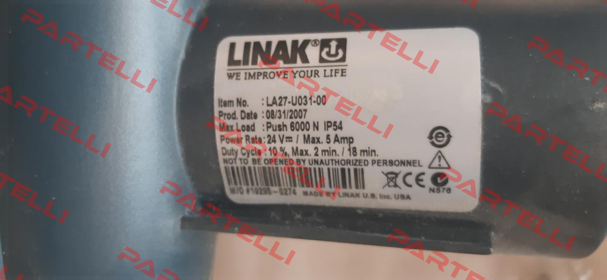 LA27-U031-00 oem Linak