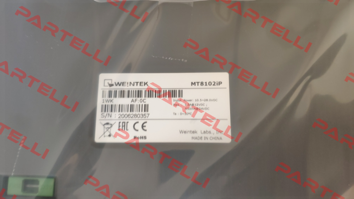 MT8102IP Weintek