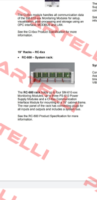 RC-600 19"-Rack Bruel-Kjaer