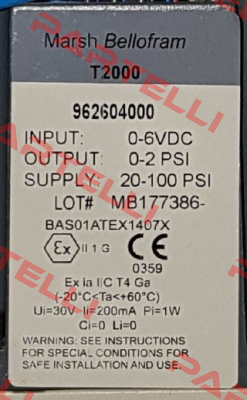 962-604-000 Bellofram