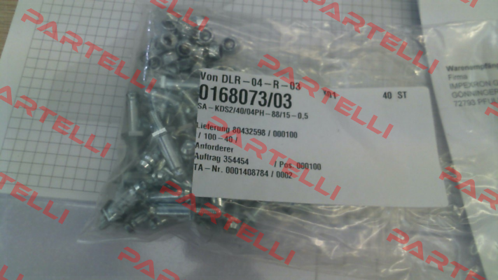 0168073/03 / SA-KDS2/40/04PH-88/15-0,5 Vahle