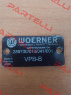 285700/010/041/001 Woerner