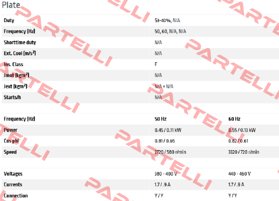 50000213, MF07LB14 380V Verlinde