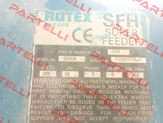 SFH32 Rotex