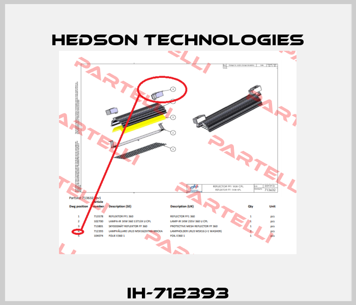 IH-712393 Hedson Technologies
