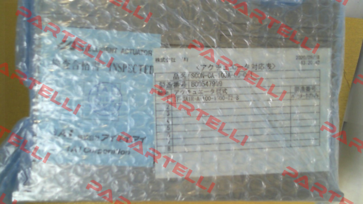 SCON-CA-100A-CC-0-1 IAI