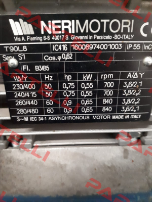 DNB0T090L81-B35 Neri Motori