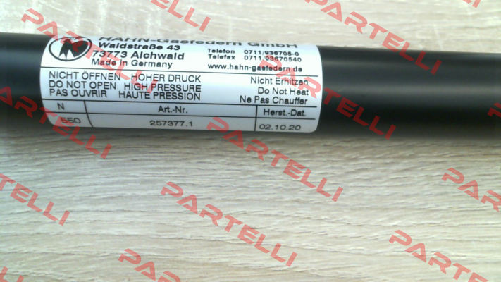 S10-28ST-03517 (1356777) / 28-02VBE Hahn Gasfedern