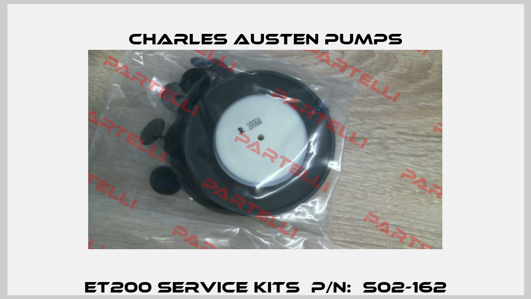 ET200 Service Kits  P/N:  S02-162 Charles Austen Pumps