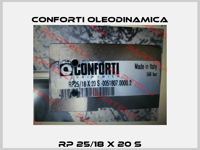 RP 25/18 X 20 S Conforti Oleodinamica