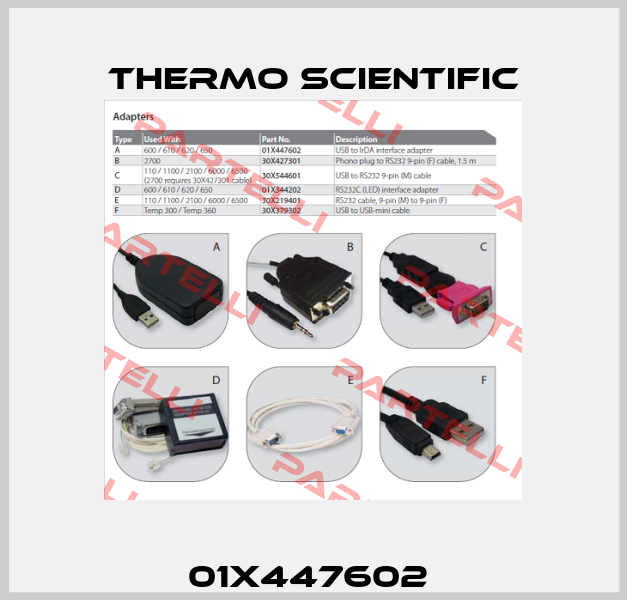 01X447602  Thermo Scientific