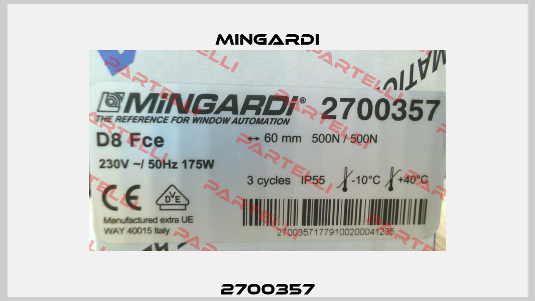 2700357 Mingardi