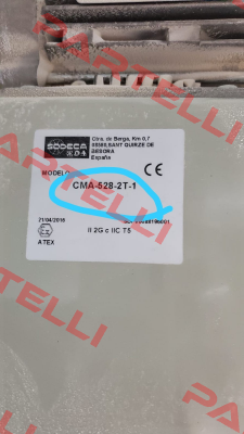 CMA-528-2T-1 II 2G c IIC T5 Sodeca