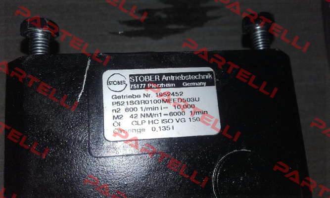 Nr: 1952452, P521SGR0100MEED503U Stober