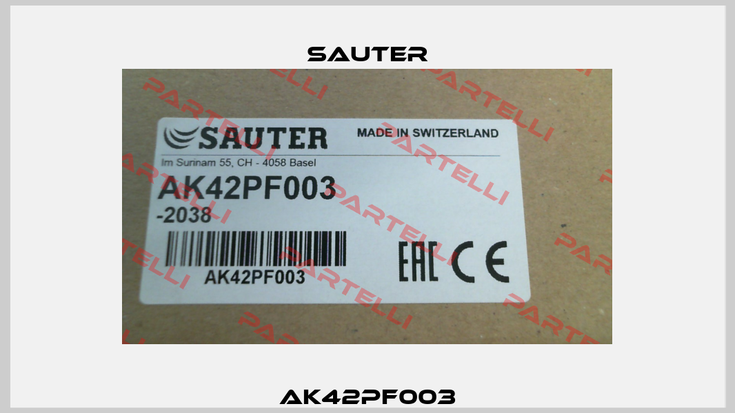 AK42PF003 Sauter