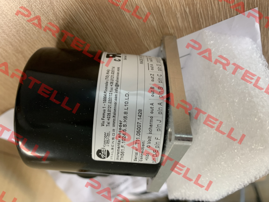 TK561.F.1024.5.S.K6.8.L10.LD. Italsensor / Tekel