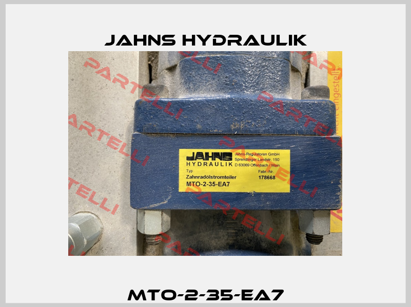 MTO-2-35-EA7 Jahns hydraulik