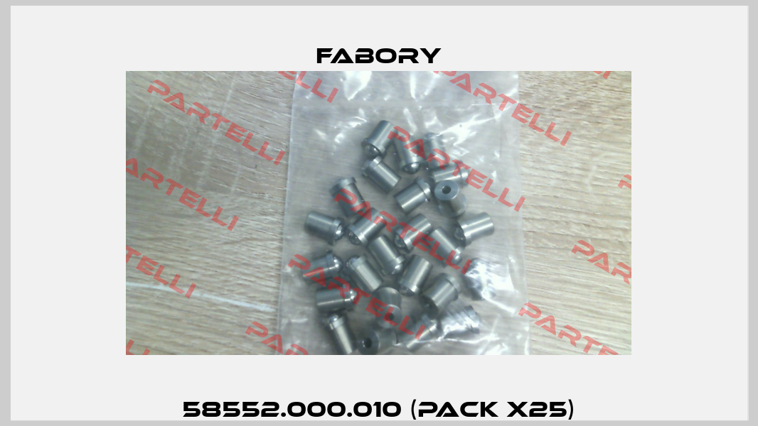 58552.000.010 (pack x25) Fabory