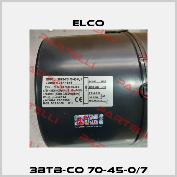 3BTB-CO 70-45-0/7 Elco