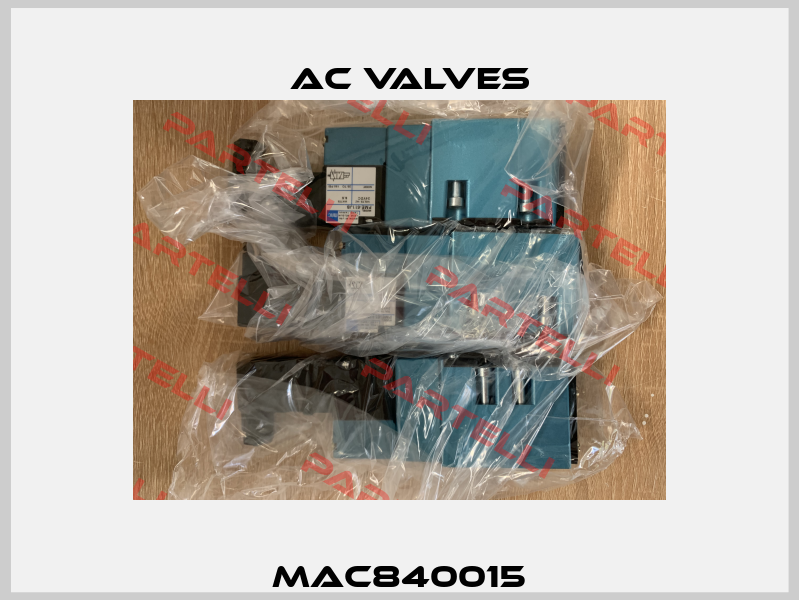 MAC840015 МAC Valves