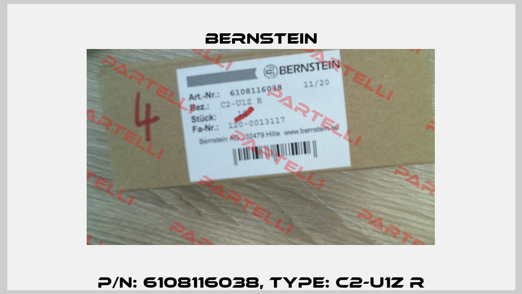 P/N: 6108116038, Type: C2-U1Z R Bernstein