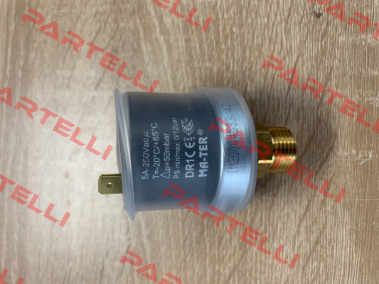 differential pressure switch DR1 MA-TER