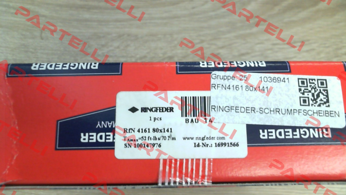 RFN4161 80X141 Ringfeder