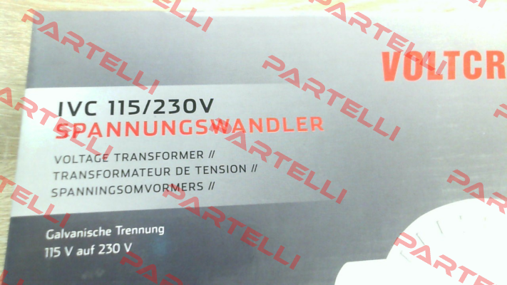 VC 115/230 80W 115 V/AC Voltcraft