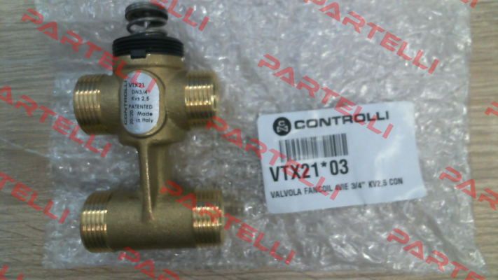 VTX21 3/4" (2.5) iSMA CONTROLLI