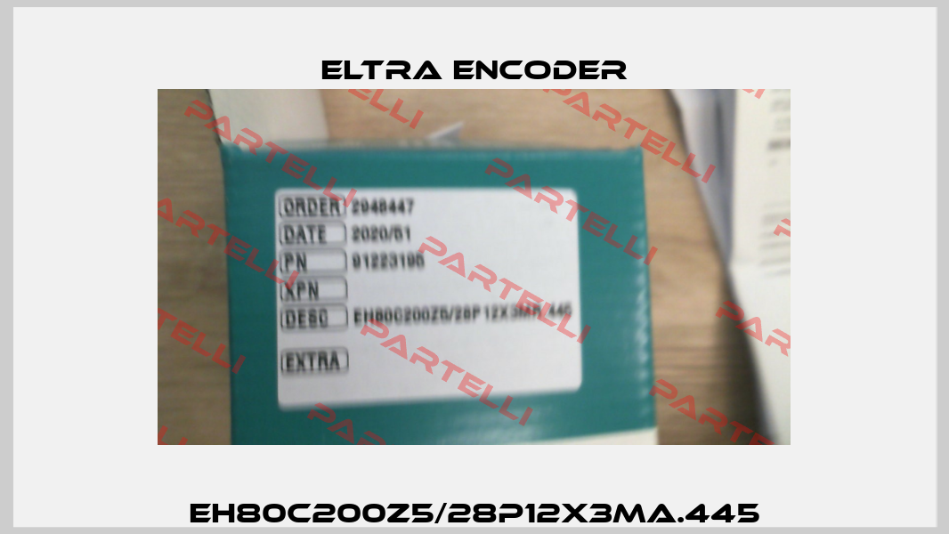 EH80C200Z5/28P12X3MA.445 Eltra Encoder