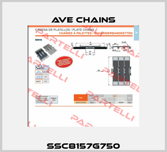 SSC8157G750 Ave chains