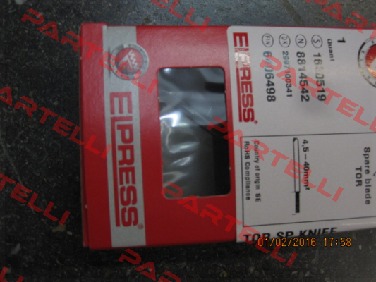 TOR SP KNIFE  Elpress