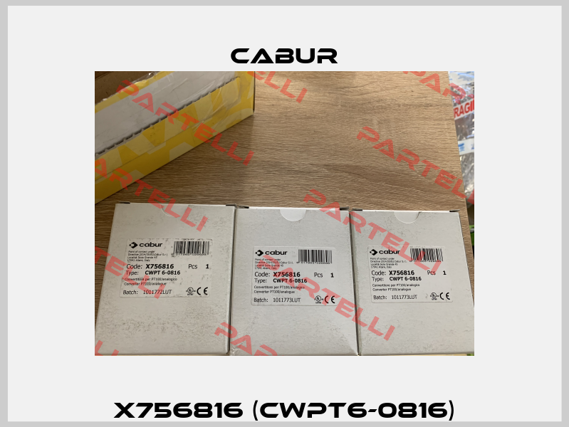 X756816 (CWPT6-0816) Cabur