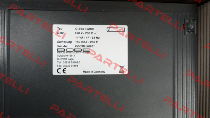 C-BOX3MUX Bobe