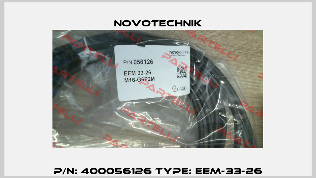 P/N: 400056126 Type: EEM-33-26 Novotechnik