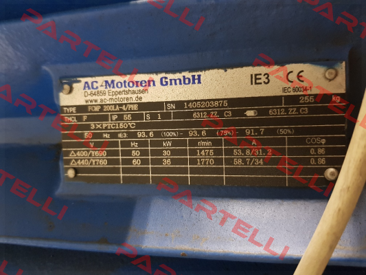 FCMP 200L-4/PHE AC Motoren