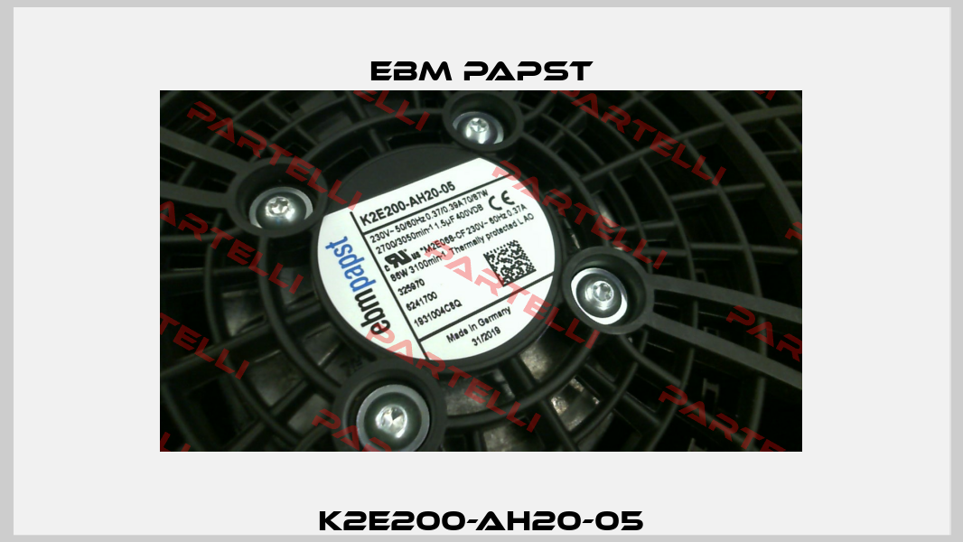 K2E200-AH20-05 EBM Papst