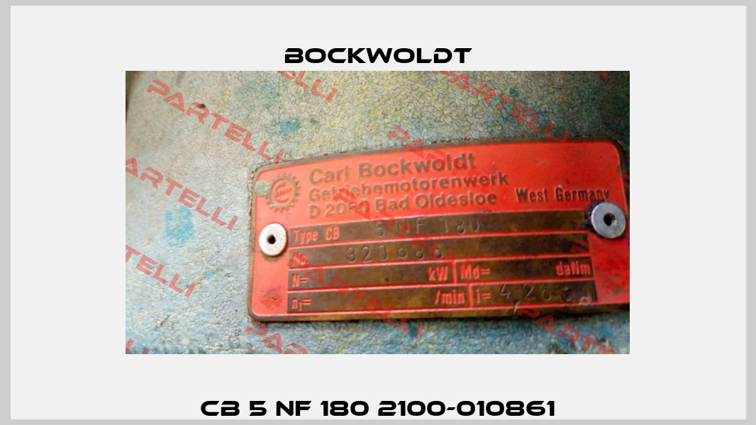 CB 5 NF 180 2100-010861 Bockwoldt