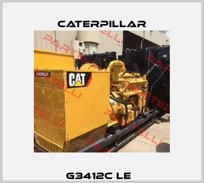 G3412C LE   Caterpillar