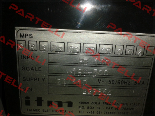  MPS9-R3-P3-03-00-00-00  ITM Italmec Elettronica