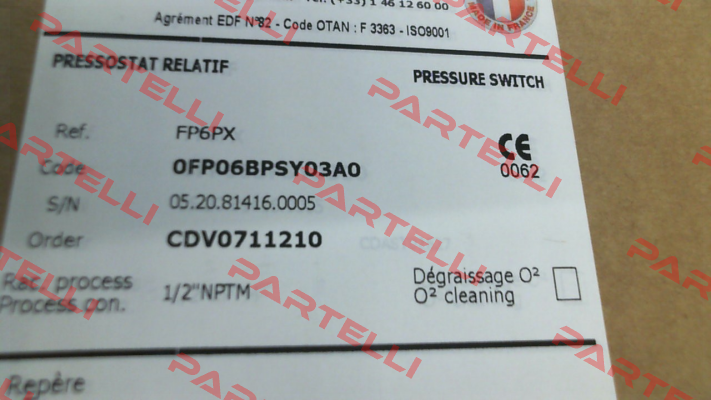 OFP06BPSYO3A0 (FP6PX) Georgin