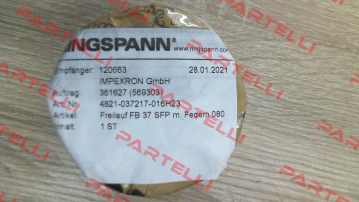 4821-037217-016H23 Ringspann