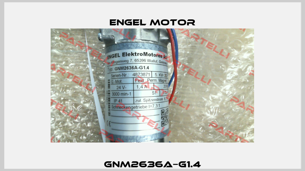 GNM2636A−G1.4 Engel Motor